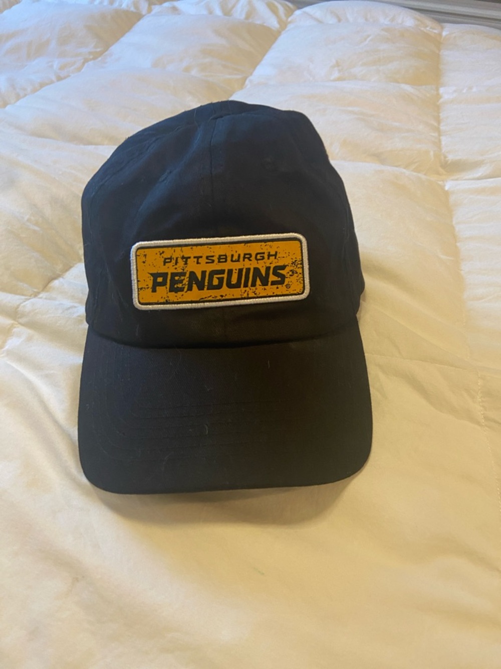 Black Pittsburgh Penguins Ballcap